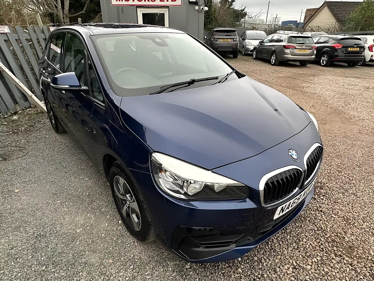 Used 2019 BMW 2 Series Active Tourer Se Mediterranean Blue - Front View