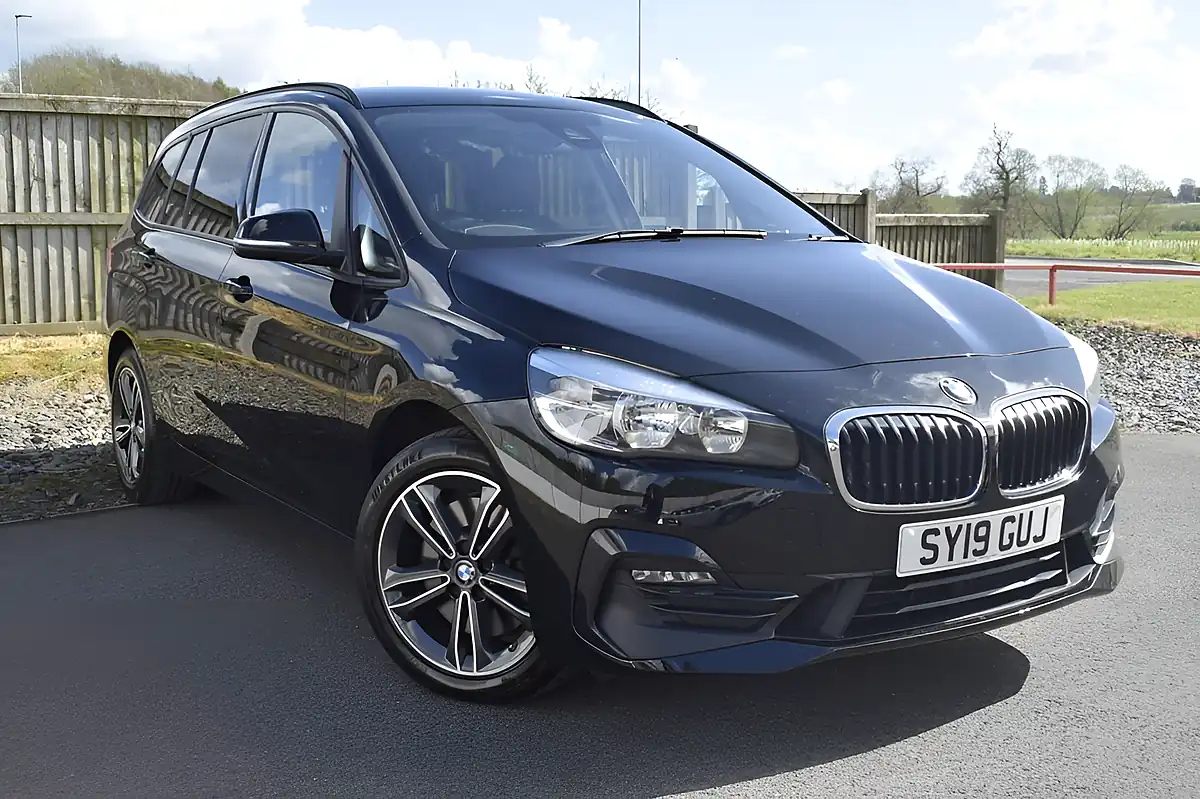 Used 2019 BMW 2 Series Gran Tourer Sport Black - Front View