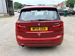 Used 2019 BMW 2 Series Gran Tourer Sport Flamenco Red - Interior and Exterior details 10