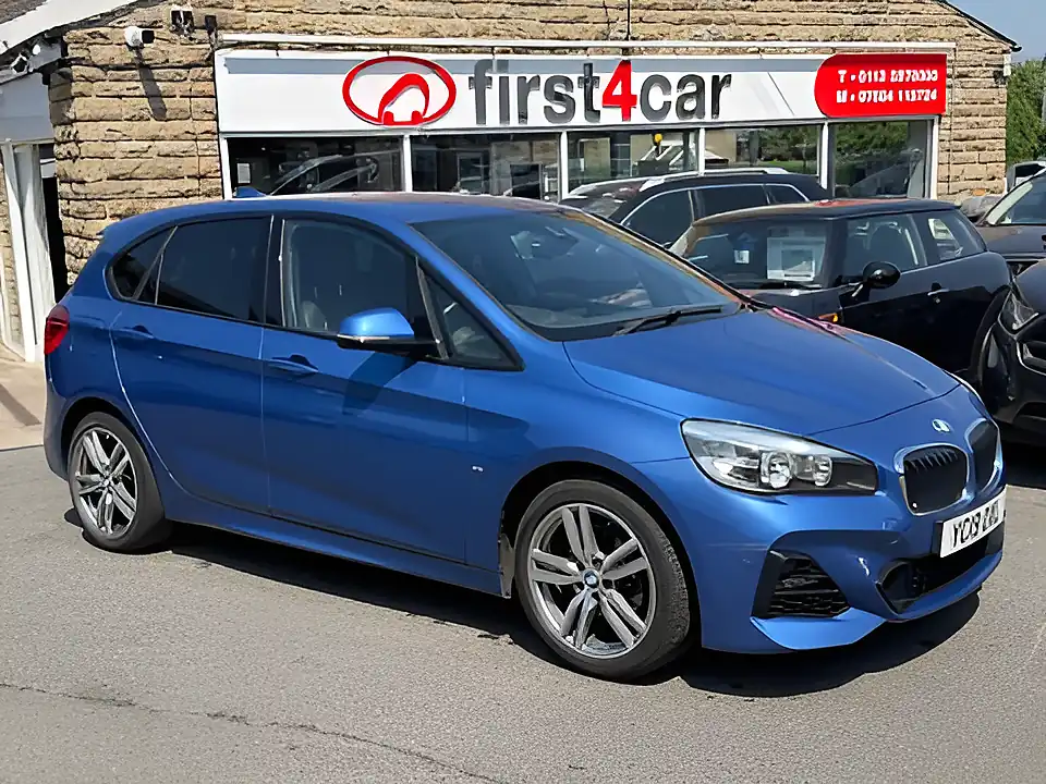 Used 2019 BMW 2 Series M Sport Active Tourer Blue - Front View