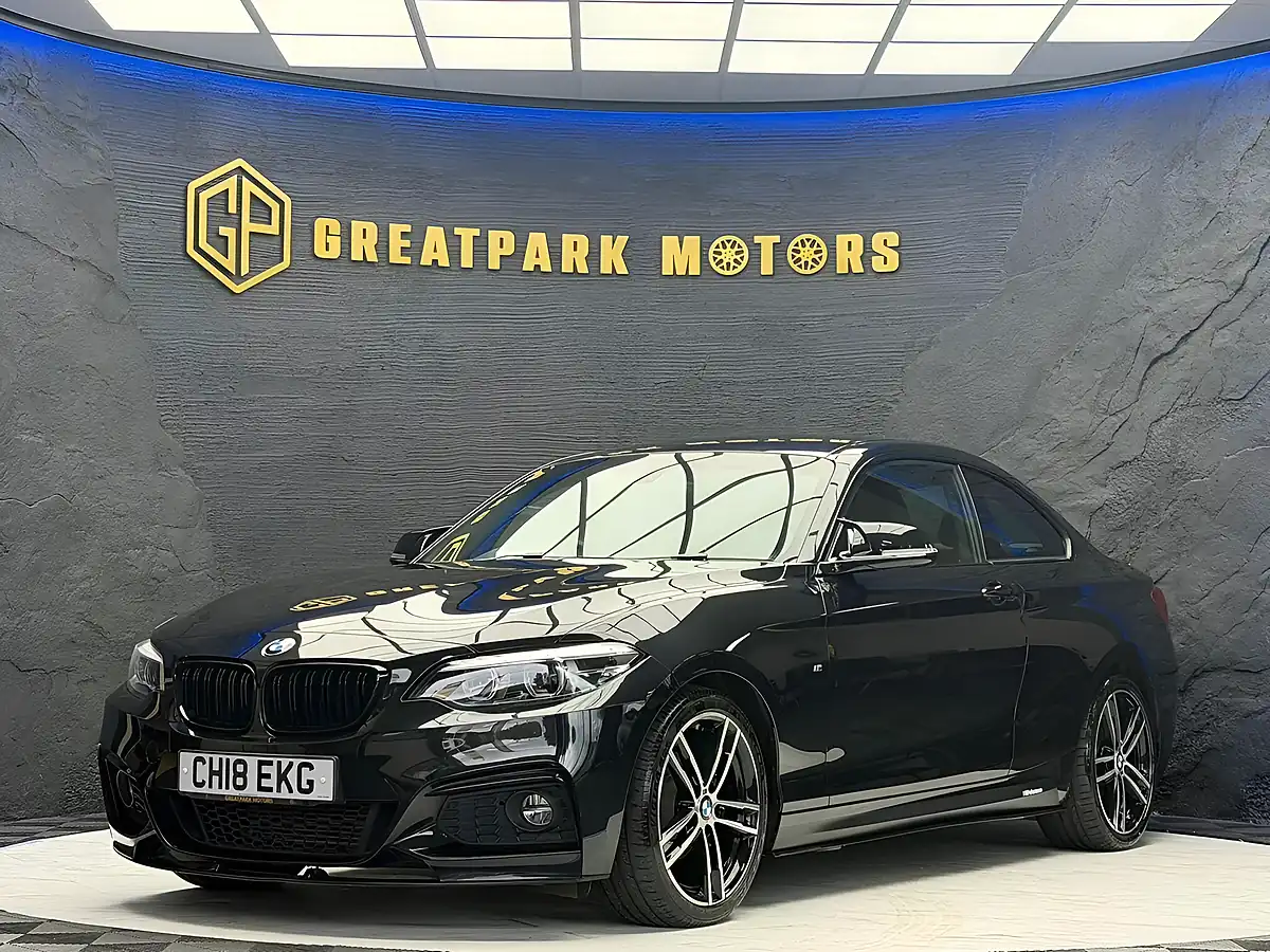 Used 2019 BMW 2 Series M Sport Black - Front View