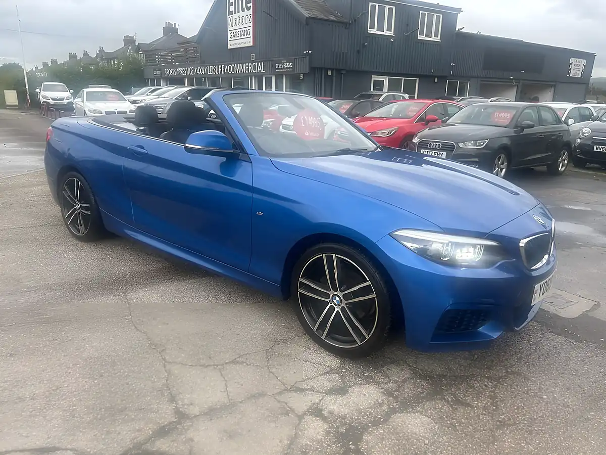 Used 2019 BMW 2 Series M Sport Blue - Front View