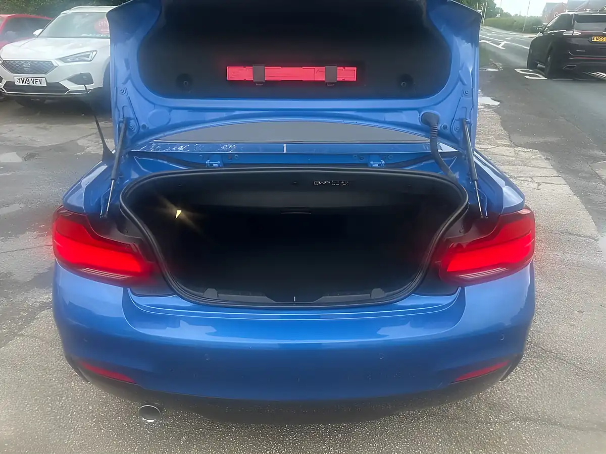 Used 2019 BMW 2 Series M Sport Blue - Interior and Exterior details 14