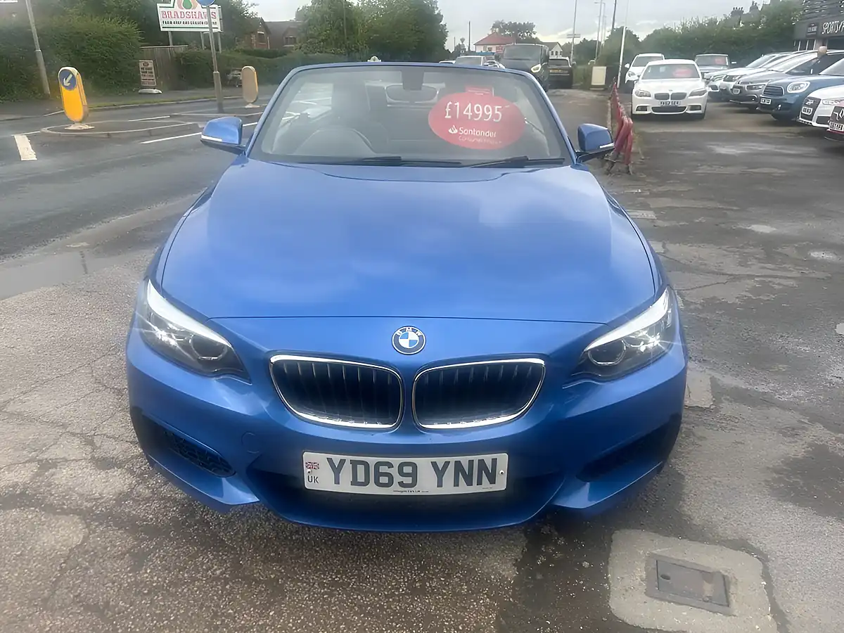 Used 2019 BMW 2 Series M Sport Blue - Interior and Exterior details 15