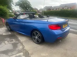 Used 2019 BMW 2 Series M Sport Blue - Interior and Exterior details 2