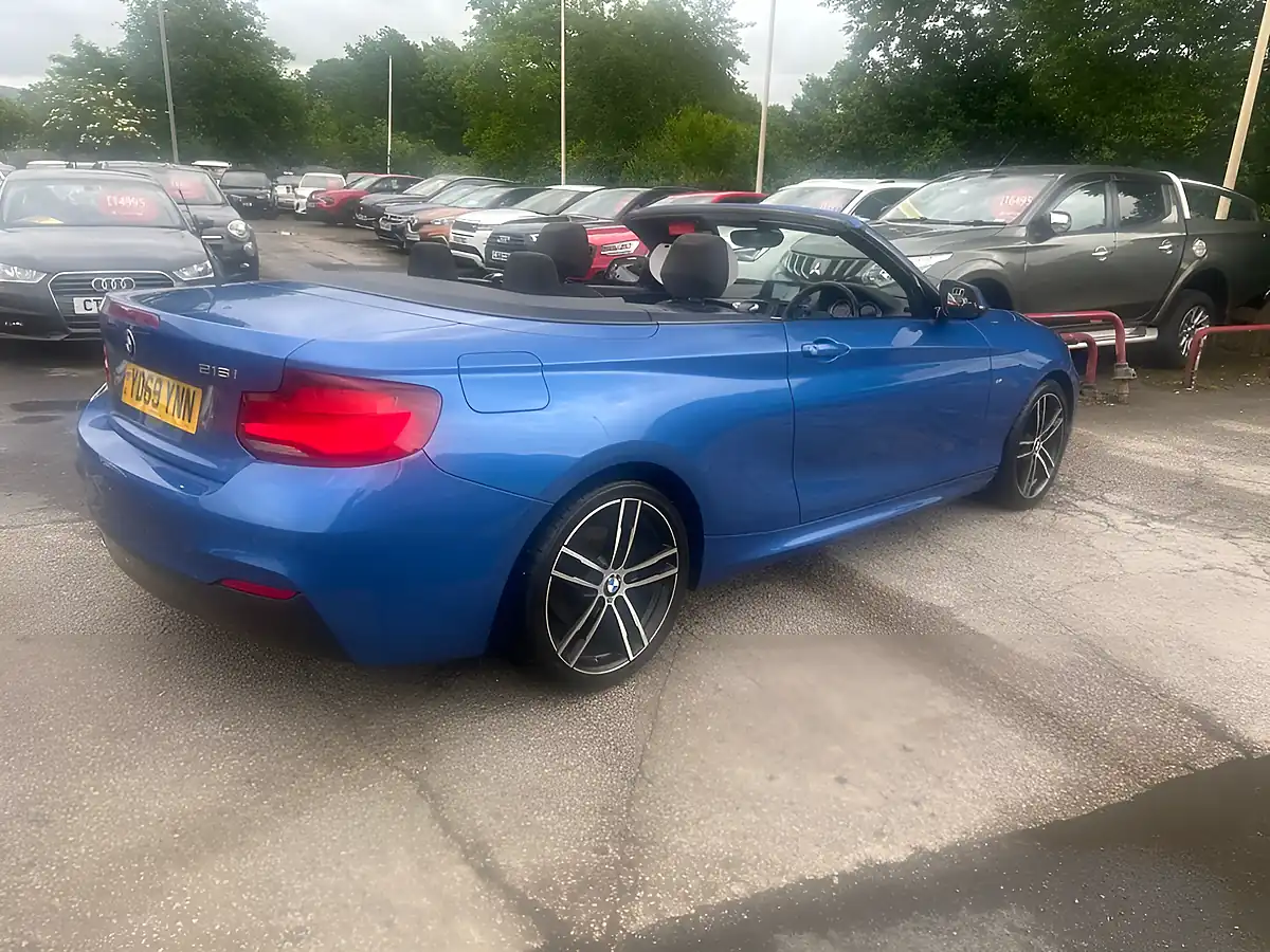 Used 2019 BMW 2 Series M Sport Blue - Interior and Exterior details 3