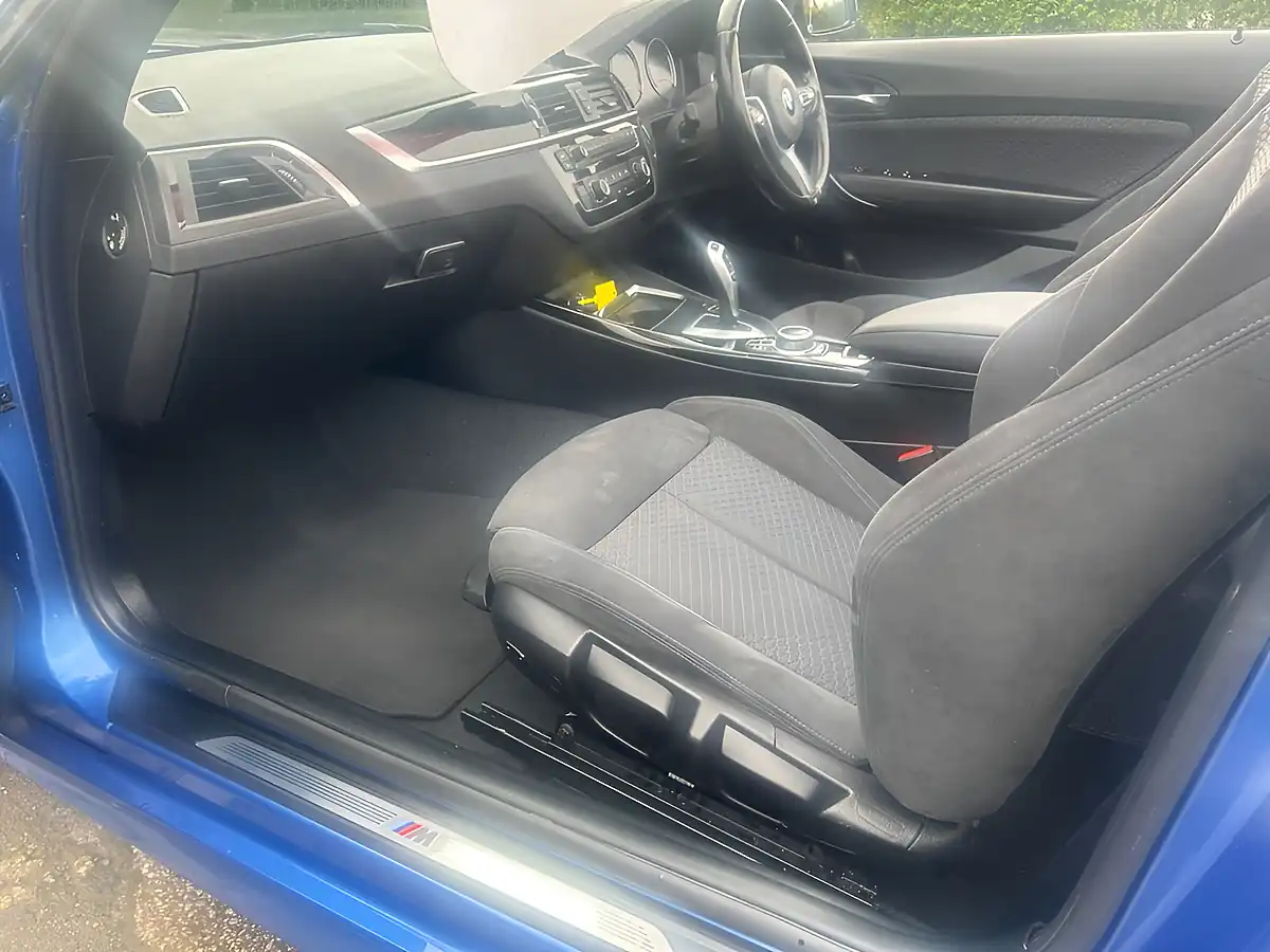 Used 2019 BMW 2 Series M Sport Blue - Interior and Exterior details 7