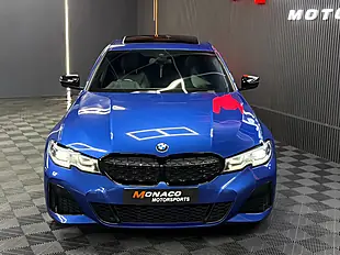Used 2019 BMW 3 Series Blue - Interior and Exterior details 2
