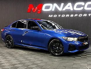 Used 2019 BMW 3 Series Blue - Interior and Exterior details 4