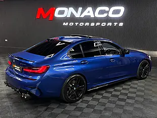 Used 2019 BMW 3 Series Blue - Interior and Exterior details 6