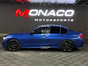 Used 2019 BMW 3 Series Blue - Interior and Exterior details 8