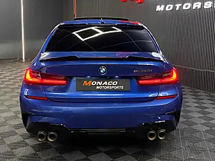 Used 2019 BMW 3 Series Blue - Interior and Exterior details 9