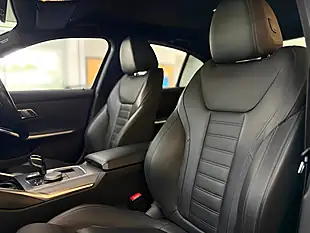 Used 2019 BMW 3 Series M Sport [7X Services, Body Kit and Competition Alloys] Black - Interior and Exterior details 11
