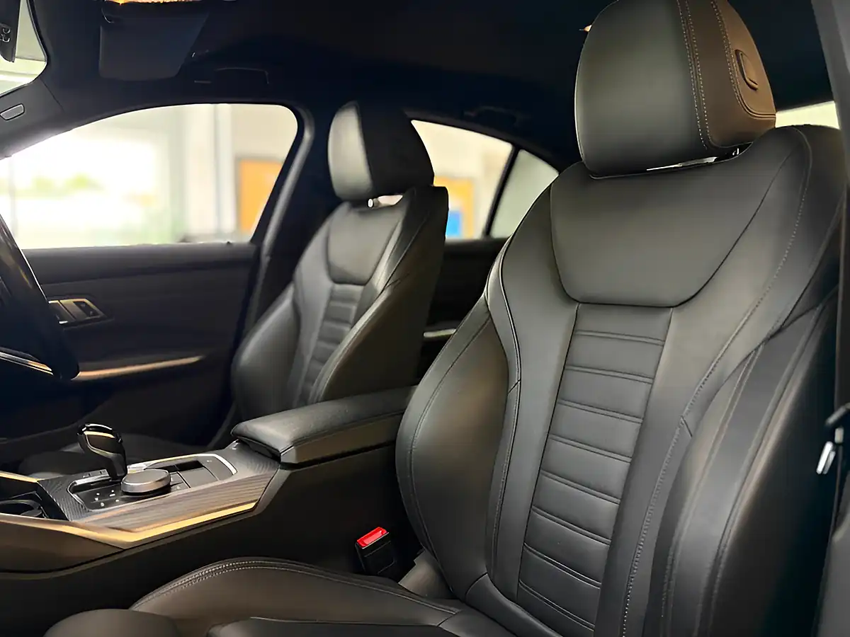 Used 2019 BMW 3 Series M Sport [7X Services, Body Kit and Competition Alloys] Black - Interior and Exterior details 11