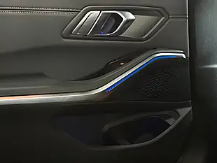 Used 2019 BMW 3 Series M Sport [7X Services, Body Kit and Competition Alloys] Black - Interior and Exterior details 16
