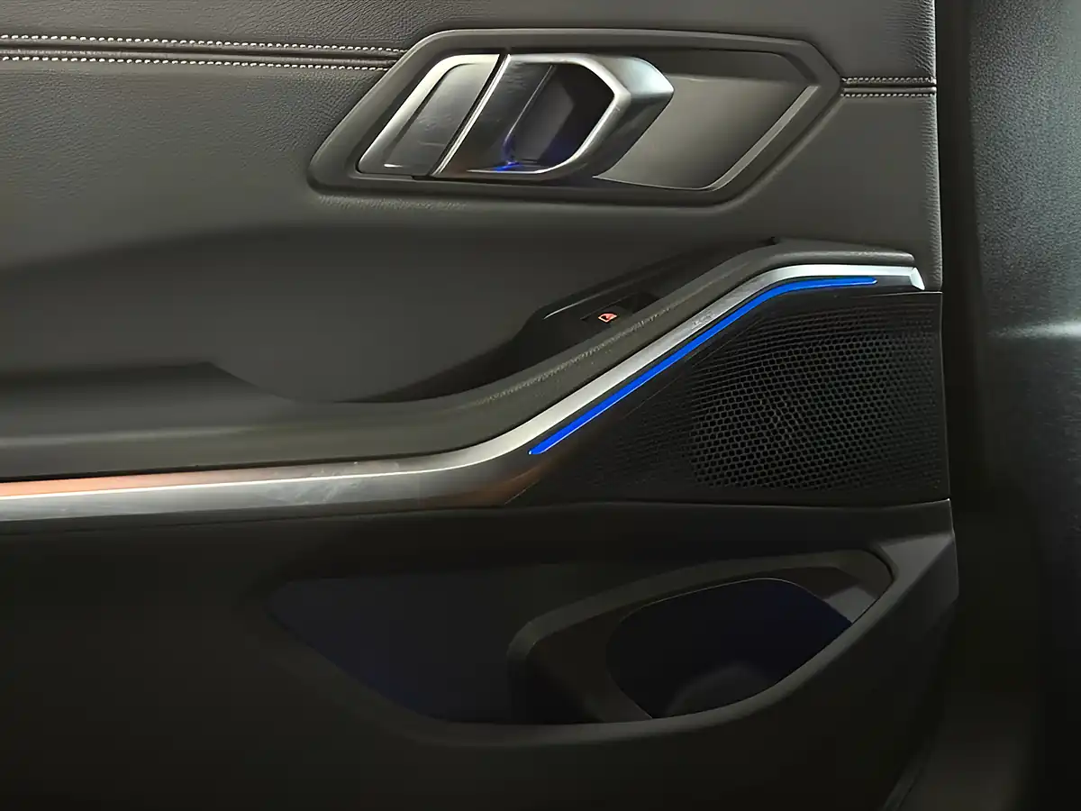 Used 2019 BMW 3 Series M Sport [7X Services, Body Kit and Competition Alloys] Black - Interior and Exterior details 16