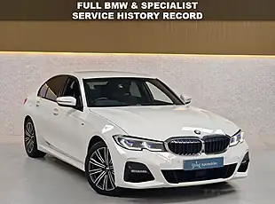 Used 2019 BMW 3 Series M Sport Alpine White - Interior and Exterior details 3
