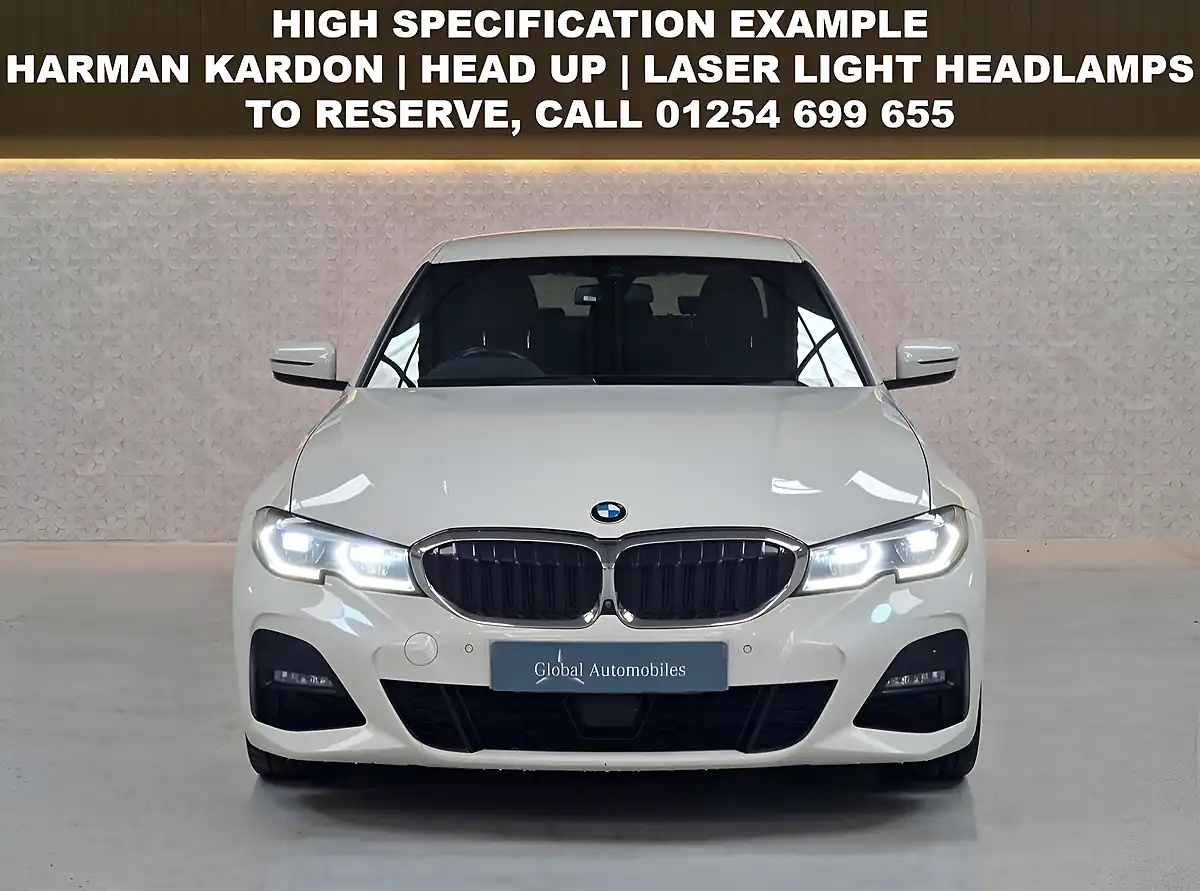 Used 2019 BMW 3 Series M Sport Alpine White - Interior and Exterior details 4