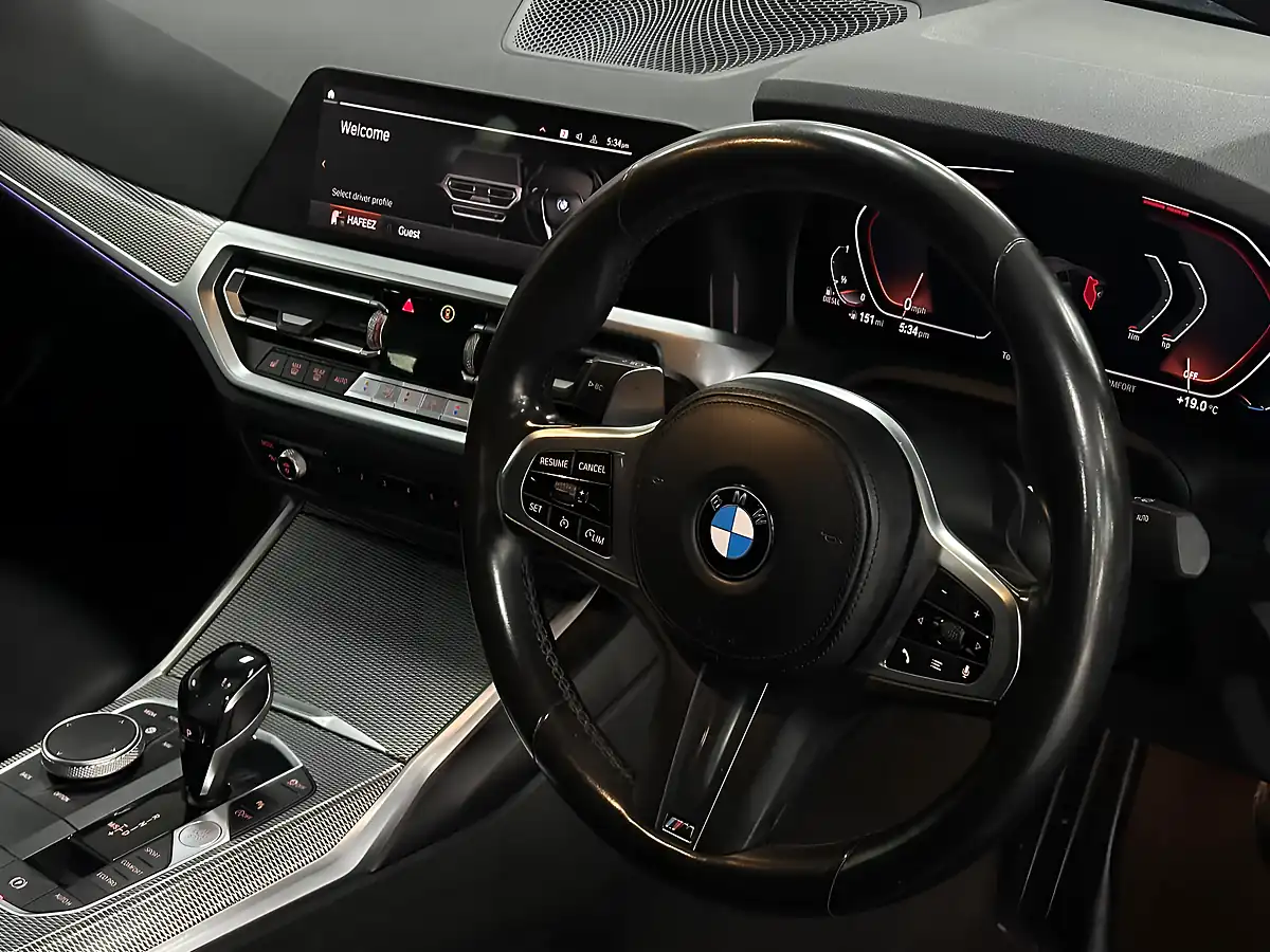 Used 2019 BMW 3 Series M Sport Black - Interior and Exterior details 12