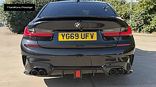 Used 2019 BMW 3 Series M Sport Black Sapphire Metallic - Interior and Exterior details 16