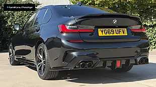 Used 2019 BMW 3 Series M Sport Black Sapphire Metallic - Interior and Exterior details 6