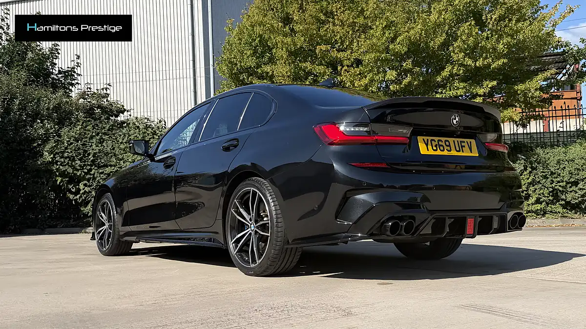 Used 2019 BMW 3 Series M Sport Black Sapphire Metallic - Interior and Exterior details 7