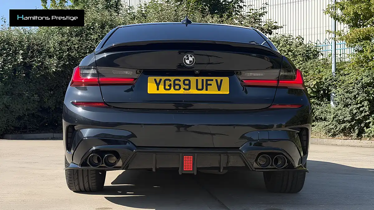 Used 2019 BMW 3 Series M Sport Black Sapphire Metallic - Interior and Exterior details 8