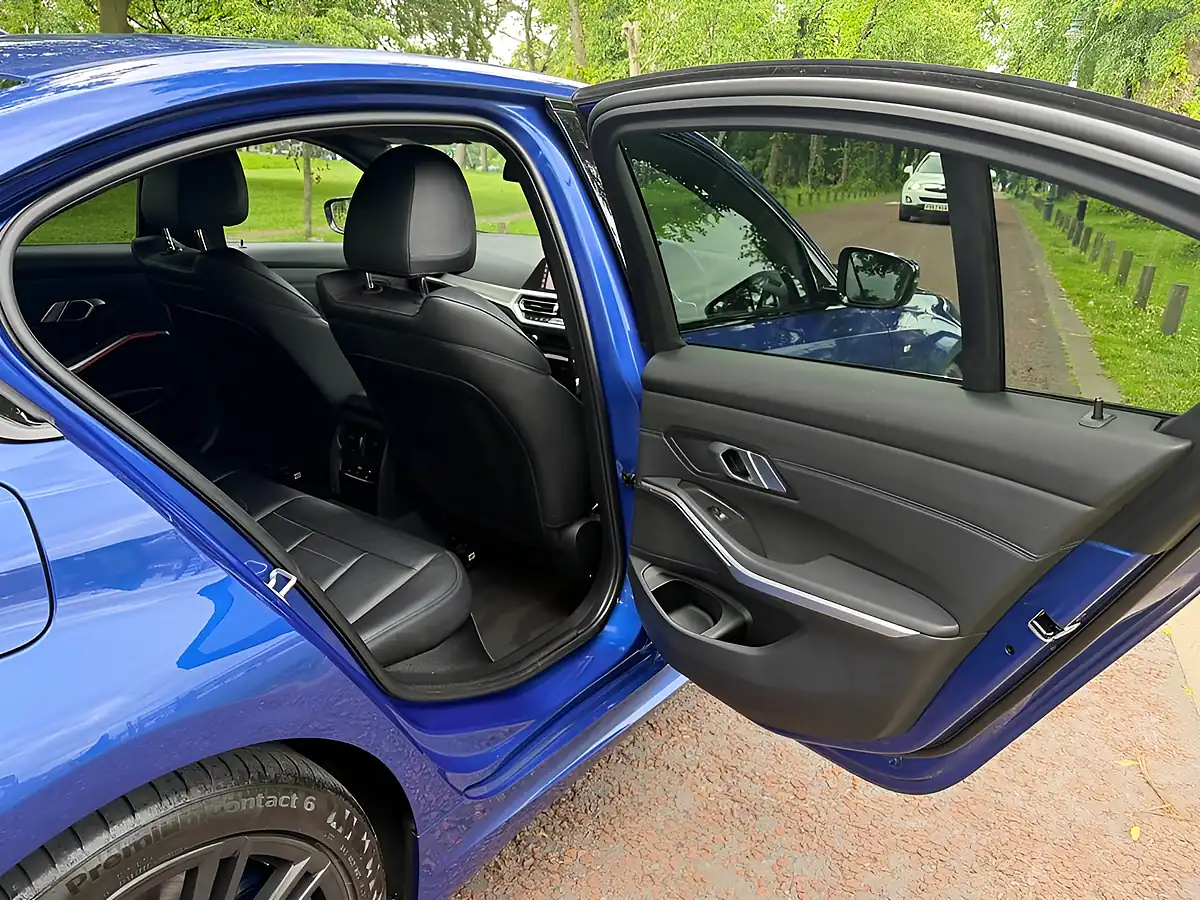 Used 2019 BMW 3 Series M Sport Blue - Interior and Exterior details 13