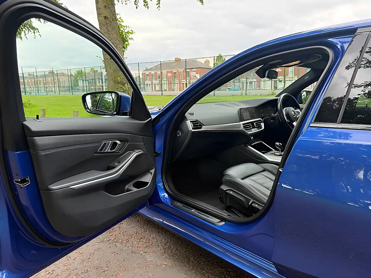 Used 2019 BMW 3 Series M Sport Blue - Interior and Exterior details 19