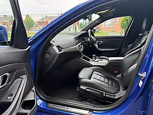 Used 2019 BMW 3 Series M Sport Blue - Interior and Exterior details 20