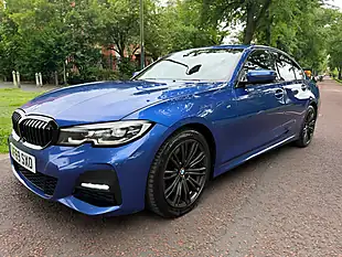 Used 2019 BMW 3 Series M Sport Blue - Interior and Exterior details 7