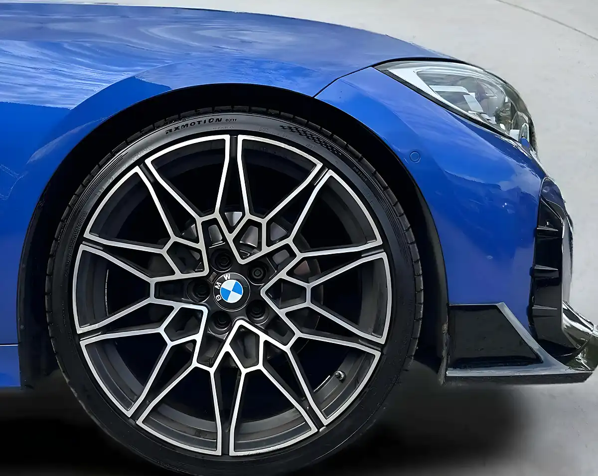 Used 2019 BMW 3 Series M Sport Blue - Interior and Exterior details 18