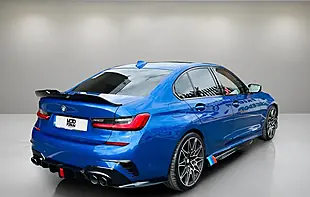Used 2019 BMW 3 Series M Sport Blue - Interior and Exterior details 20