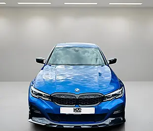 Used 2019 BMW 3 Series M Sport Blue - Interior and Exterior details 8