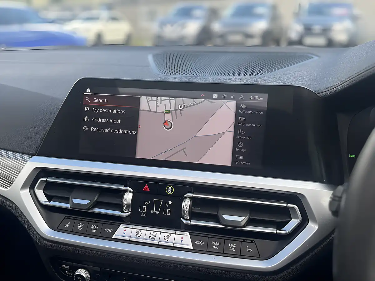 Used 2019 BMW 3 Series M Sport Blue - Interior and Exterior details 15