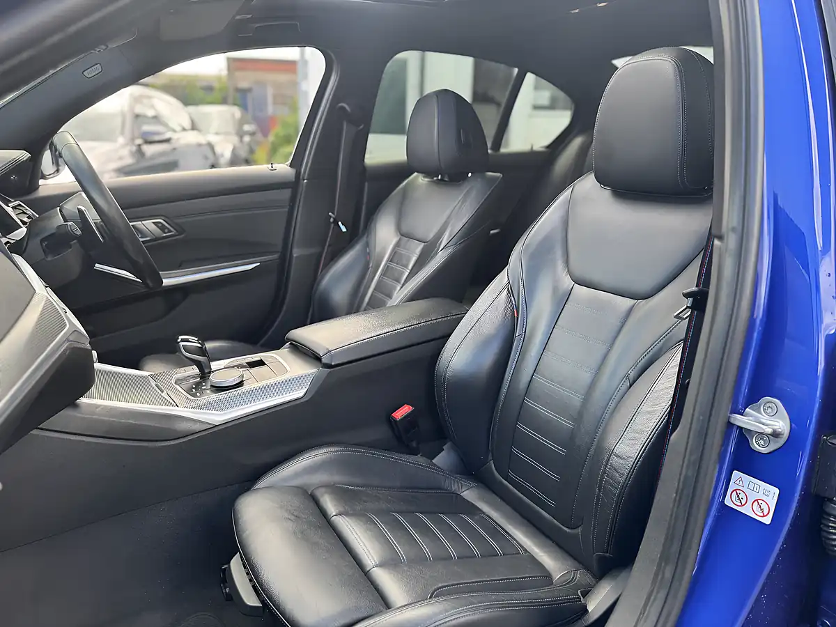 Used 2019 BMW 3 Series M Sport Blue - Interior and Exterior details 18