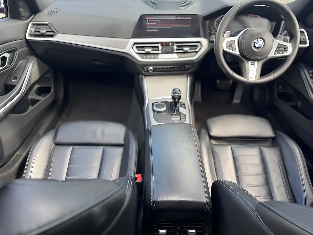 Used 2019 BMW 3 Series M Sport Blue - Interior and Exterior details 19