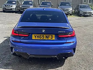 Used 2019 BMW 3 Series M Sport Blue - Interior and Exterior details 6