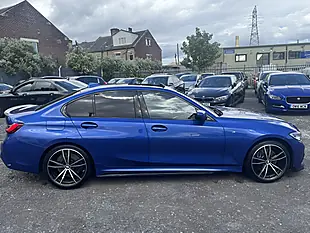 Used 2019 BMW 3 Series M Sport Blue - Interior and Exterior details 8