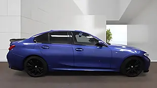 Used 2019 BMW 3 Series M Sport Blue - Interior and Exterior details 5