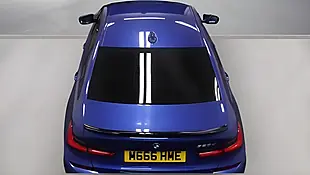 Used 2019 BMW 3 Series M Sport Blue - Interior and Exterior details 8