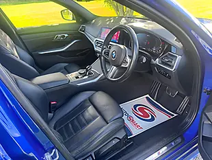 Used 2019 BMW 3 Series M Sport Blue - Interior and Exterior details 11