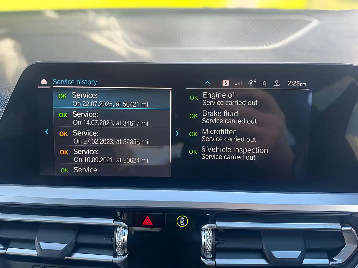 Used 2019 BMW 3 Series M Sport Blue - Interior and Exterior details 18
