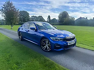 Used 2019 BMW 3 Series M Sport Blue - Interior and Exterior details 2