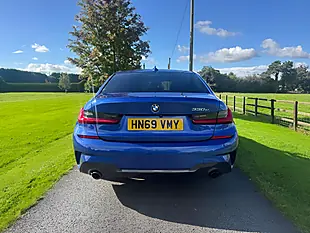 Used 2019 BMW 3 Series M Sport Blue - Interior and Exterior details 5