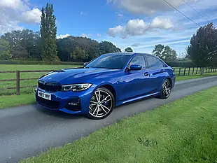 Used 2019 BMW 3 Series M Sport Blue - Interior and Exterior details 8