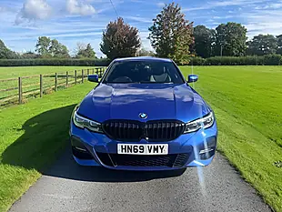Used 2019 BMW 3 Series M Sport Blue - Interior and Exterior details 9