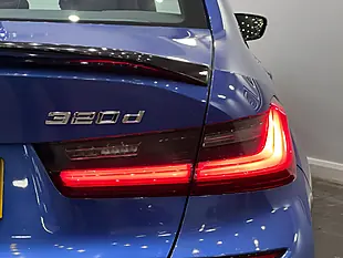 Used 2019 BMW 3 Series M Sport Blue - Interior and Exterior details 12