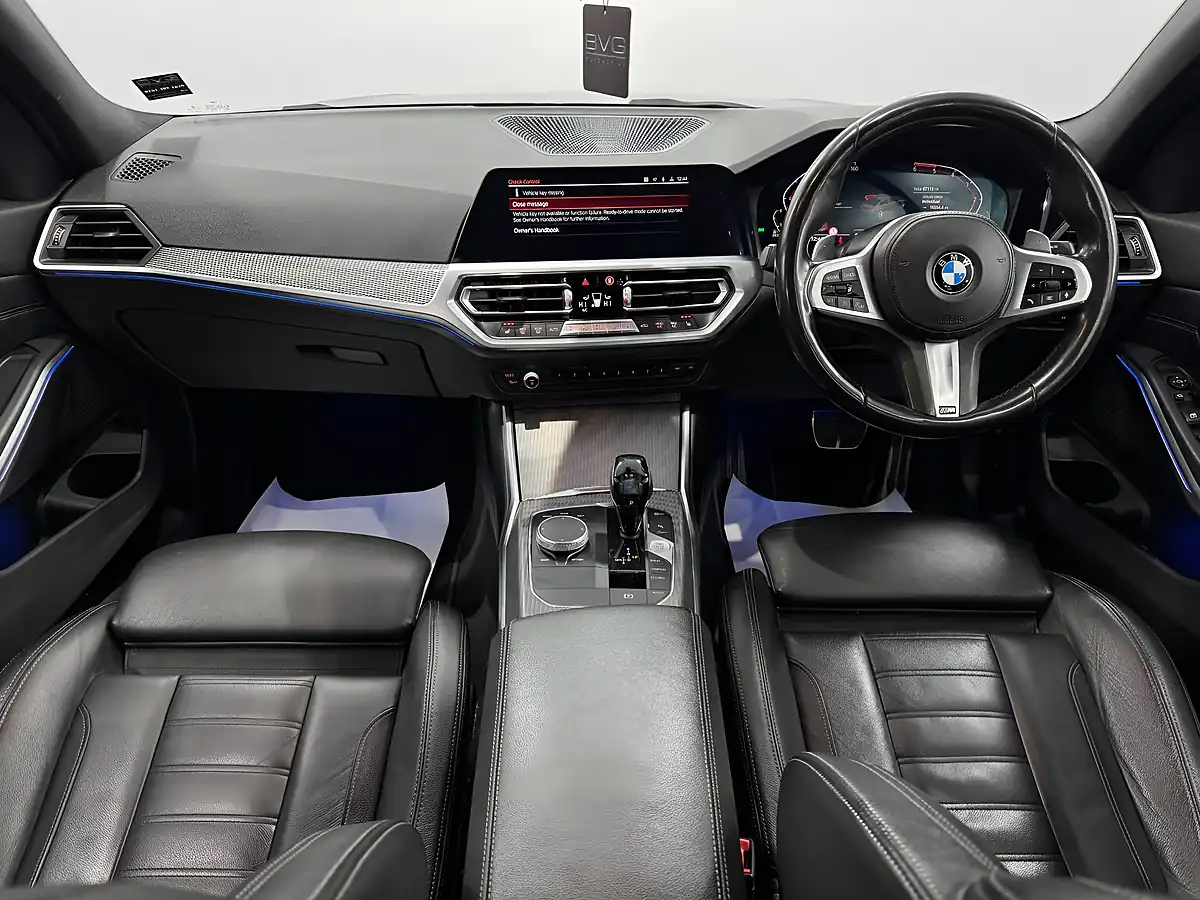 Used 2019 BMW 3 Series M Sport Blue - Interior and Exterior details 19