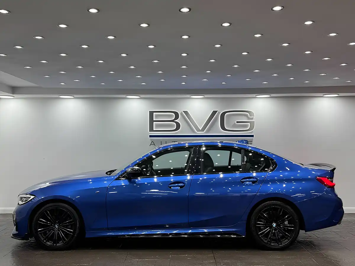 Used 2019 BMW 3 Series M Sport Blue - Interior and Exterior details 7